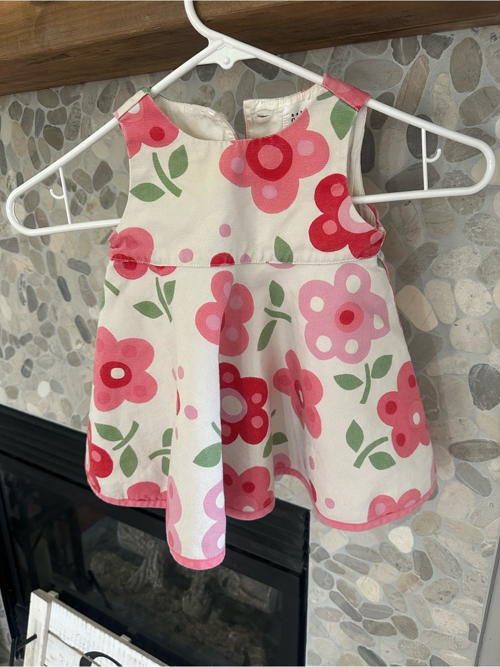 Baby Gap Dress in Pink and Red. 3-6 mos.